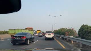 driving aroundtol jorr meruya-pondok indah padat merayap,banyak kendaraan tonase berat..#dashcam#car