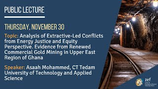 Analysis of Extractive-Led Conflicts from Energy Justice and Equity Perspective