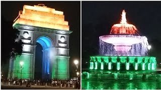 Delhi India Gate || New look of India Gate || Best place to visit in delhi