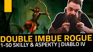 ROGUE LEVELING BUILD | 1-50 SKILLY & ASPEKTY