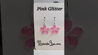 Cute charm earrings  #resincreators #diy #resincrafts #shorts #uvresincraft