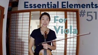 Essential Elements #51 for Viola, with Coach Jenny