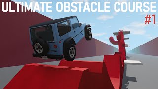 BeamNG.drive - Ultimate Obstacle Course - Level 1