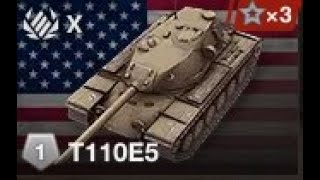 Como jogar de T110E5 - Tier X - World of tanks Blitz