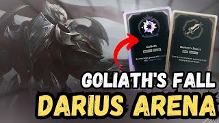 Darius' Perfect Heavy Bruiser Augment Goliath and Demon's Dance Arena!!!(2v2v2v2) League of Legends