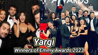 #yargi wons the international #emmyawards #pinardeniz #kaanurgancıoğlu