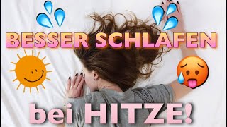 💤 🛏 TIPP ZUM BESSER SCHLAFEN BEI HOHER HITZE 🔥 | Kniebrause zum besser schlafen | Vany L