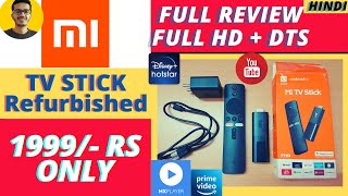 XIAOMI MI TV STICK REVIEW UNBOXING REFURBISHED 2000/- SETUP - VIDEO TEST