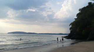 Pai Plong Beach in der Abendsonne, Ao Nang, Krabi, Thailand