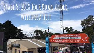 2018 Santos Tour Down Under Stage 5 Willunga Hill