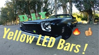 Yellow LED Fog Lights | Poland Garage