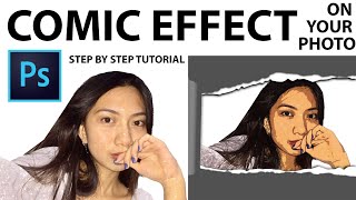 How to make Comic Effect In Photoshop? (TUTORIAL)