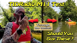 TIDRadio M11 Walkie Talkies  - Kayaking Test