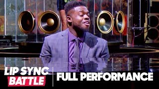 Kevin Olusola Serenades Chrissy Teigen with “Love Me Now” | Lip Sync Battle