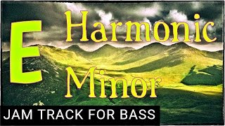 Bass Free E Harmonic Minor Rock