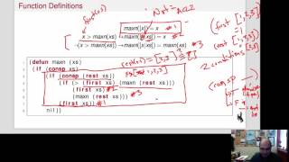 Function notations using recursion