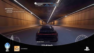 Test Drive Unlimited - Solar Crown trophée platine sur PS5