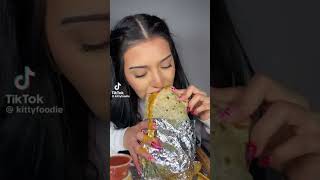 Burrito eating compilation full video on my YouTube channel #mukbang #enjoy #hungry