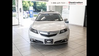 2012 ACURA TL - STYLISH - LEATHER INTERIOR! - B13191A