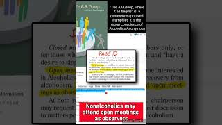 OPEN AA MEETINGS - NON-ALCOHOLICS MAY ATTEND AS "OBSERVERS" / CLEVELAND, OHIO / Terre Haute, Indiana