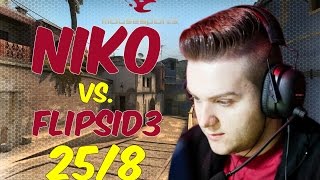 NiKo |mousesports| POV 1440p@60fps | 25/8 vs. FlipSid3 | de_mirage