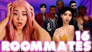 SIMS 4: ROOMMATE MOD UPDATE | LIVING WITH 16  ROOMMATES!!