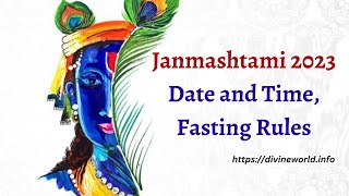 Janmashtami 2023 Date and Time, Fasting Rules