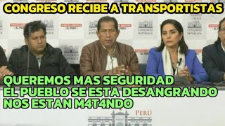 transportistas piden declarar "terrorismo urbano" y el despliegue de las Fuerzas Armadas