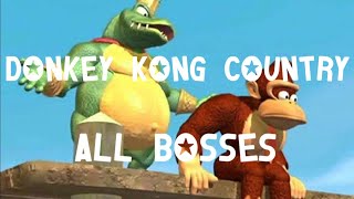 Donkey Kong Country (SNES): All Bosses