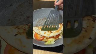 Завтрак, кесадилья в стиле Биг Мак, перекус #food #еда #tortilla #bigmac Big Mac Tortilla recipe