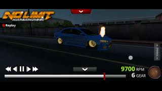 No limit drag racing 2.0 v2.0.3 Twin Turbo Mitsubishi Evo X  Prepped ¼ @5.410 et