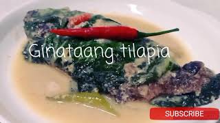 Ginataang tilapia