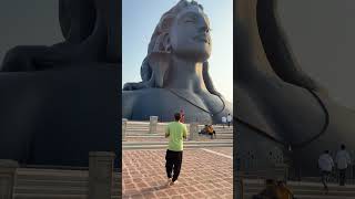 Visiting Adiyogi Statue in Coimbatore - Beautiful Darshan #Shorts