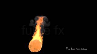 fire test simulation