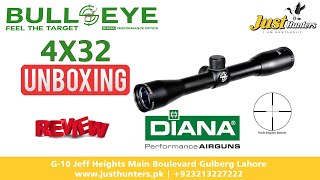 Diana Bulls Eye 4X32 Duplex Unboxing and Review