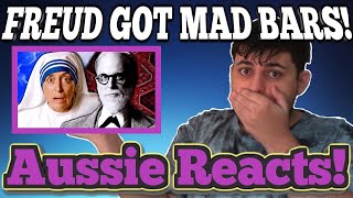 AUSSIE REACTS! Mother Teresa vs Sigmund Freud Epic Rap Battles of History! (FIRST REACTION) #ERB