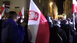 krakow. poland. protest.