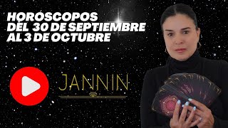 Horóscopos del 30 de septiembre al 3 de octubre 2024