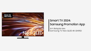 Samsung Smart TV 2024: Samsung Promotion App