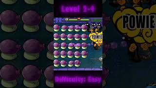 PLANTS vs. ZOMBIES - NIGHT LEVEL 2,4 #pvz #gameplay