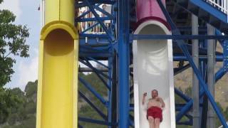 The big slide at Lava Hot Springs, Idaho