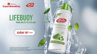 [Shopee Super Brand Day] Lifebuoy Matcha mới - Detox bụi mịn PM2.5 và vi khuẩn!