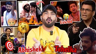 #BIGGBOSS17 ABHISHEK VS TEHELKA ARUN FIGHT EVICTION  MUNAWAR KE DOST EXPOSE? VICKY ANKITA TARGET🎯