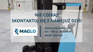 Wózek elektryczny wysokiego podnoszenia typu Reach Truck 2,0 t Maglo  WERT20TF