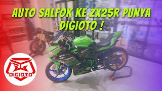 MAMPIR SERVICE CBR250RR KE DIGIOTO MALAH SALFOK SAMA ZX25R NYA AUTO PENGEN TUKERAN | DAILY RIDE 9