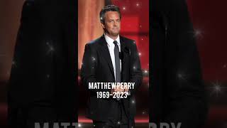 Matthew Perry dead at 54 after apparent drowning RIP #shorts #friends