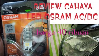 pasang lampu led osram T19 di honda beat fi new 2019