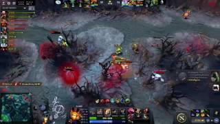 Arteezy Lifestealer Armlet Toggle 1v4 - Dota 2 Intense Moment