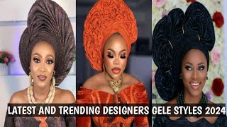 Trending gele styles you should rock in 2024 #shorts #gele #bridal #kizzdaniel