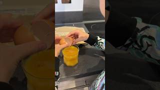 Kid puts egg in his dads orange juice 🤣 #shorts